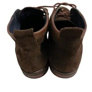 Cole Haan Men’s suede lace ups low boot Size 9 brown Cole Haan Suede Lace Up Boots for Men for Sale | Shop New  main image 3